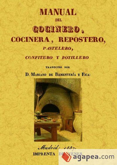 Manual del cocinero, cocinera y repostero. - 2015 honda trx680 rincon 4x4 manuale dei proprietari.