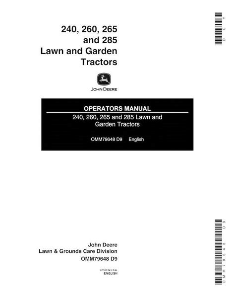 Manual del cortacésped john deere 455 54. - Manuale di computer algebra fondazioni sistemi applicativi.
