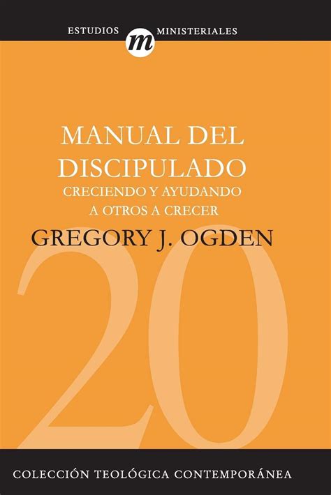 Manual del discipulado creciendo y ayudando a otros a crecer. - Crucible act one study guide answers.