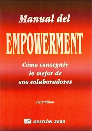 Manual del empowerment por terry wilson. - Janome mystyle 16 manual free download.