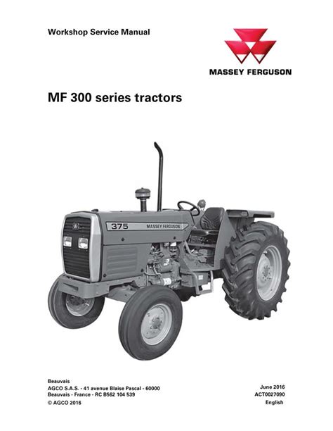 Manual del operador del tractor massey ferguson 1260. - Repair manual for new holland tc45 tractor.