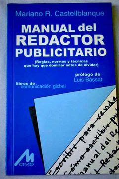 Manual del redactor publicitario by mariano castellblanque. - 2015 final test questions and study guide.