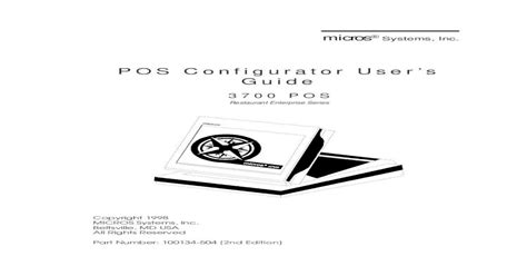 Manual del usuario de micros pos 3700. - Continental 0 300 engine parts manual.
