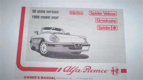 Manual for 1990 alfa romeo spider. - Causales de inoperancia del contrato de seguro.