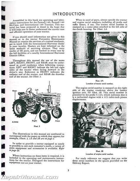 Manual for a 140 international harvester farmall. - Handbuch für briggs stratton 575ex series.