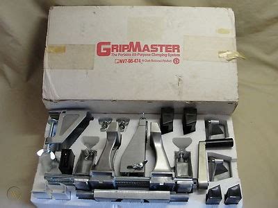 Manual for a gripmaster portable all purpose clamping system. - On my own the ultimate how to guide for young adults.
