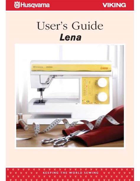 Manual for a husqvarna lena sewing machine. - Service manual suzuki carry 1 0.