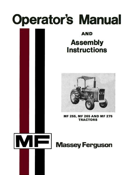 Manual for a massey ferguson 255 tractor. - Handbook of biochips by mohamad sawan.