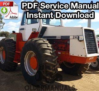 Manual for a older 2470 case tractor. - Handbook of document image processing and recognition.epub.