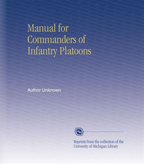 Manual for commanders of infantry platoons. - Nikon 80 200 manual focus ring repair.