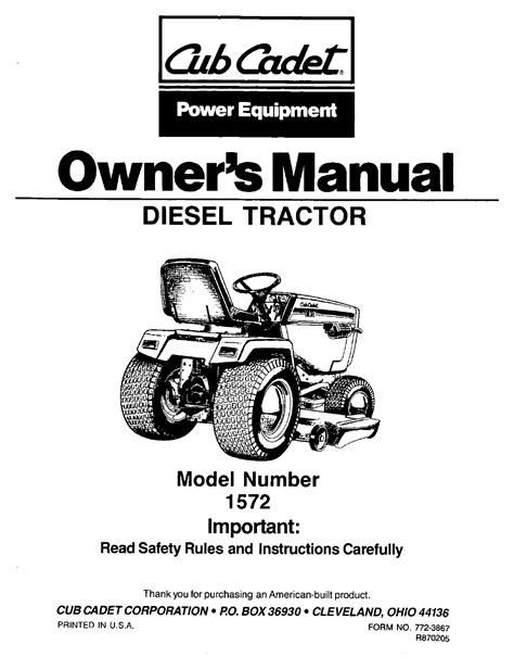 Manual for cub cadet lawn mower. - El fraude procesal y la conducta de las partes como prueba del fraude.