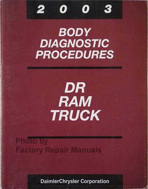 Manual for dodge truck diagnostic procedures manual. - 1999 fatboy service repair manual free.