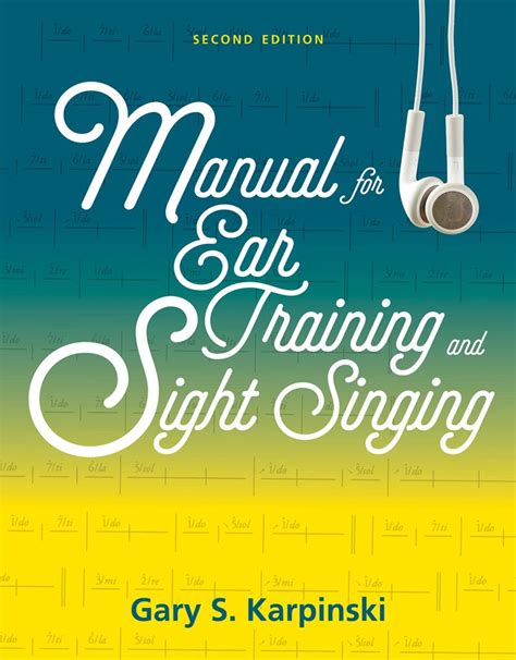Manual for ear training and sight singing by gary steven karpinski. - Sap content server 640 installation guide.