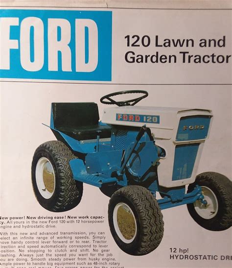 Manual for ford 120 lawn mower. - Allis bc sickle mower parts manual.