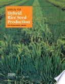 Manual for hybrid rice seed production by sant s virmani. - Bose acoustimass 6 series ii manual.
