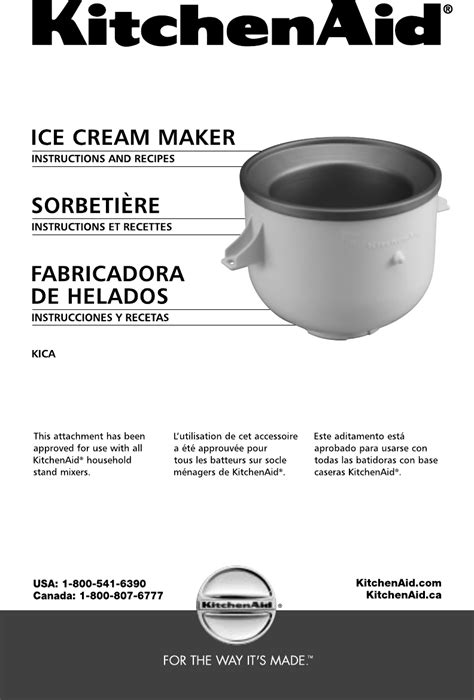 Manual for kitchen living ice cream maker. - Advantages and disadvantages of manual system.