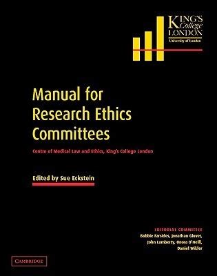 Manual for research ethics committees centre of medical law and ethics kings college london. - 2015 kawasaki zx14 service manual free.