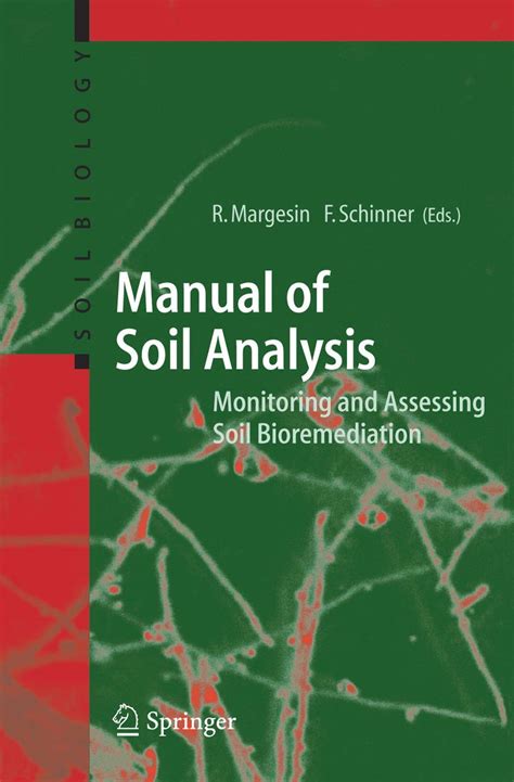 Manual for soil analysis monitoring and assessing soil bioremediation. - Project managers guide by professor martin flank pmp.