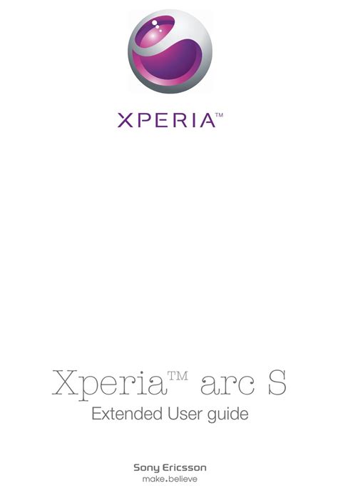 Manual for sony ericsson xperia arc s. - Century 21 realty solution policy manual realtors in.