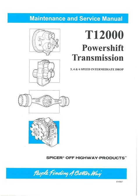 Manual for spicer clark hurth transmission. - Samsung blu ray remote control manual.