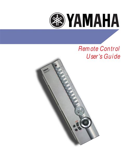 Manual for yamaha remote control rav. - Sample convenience store policy and procedure manual.