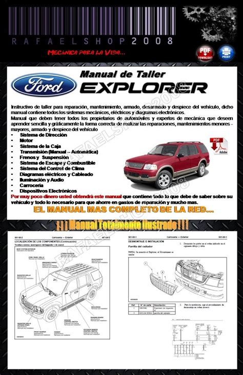 Manual ford explorer 2002 en espanol. - Kitchenaid whisper quiet plus dishwasher manual.