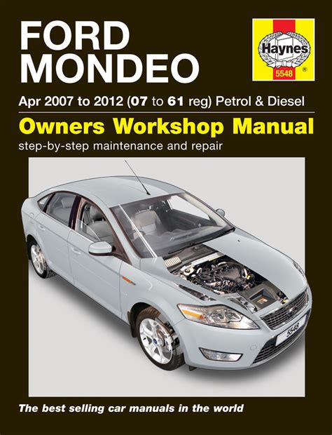 Manual ford mondeo petrol diesel 07 12 5548. - Ordinary differential equations and their applications manuals.