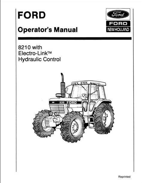 Manual ford new holland tractor 8210 series. - New syllabus mathematics textbook 1 6th edition.