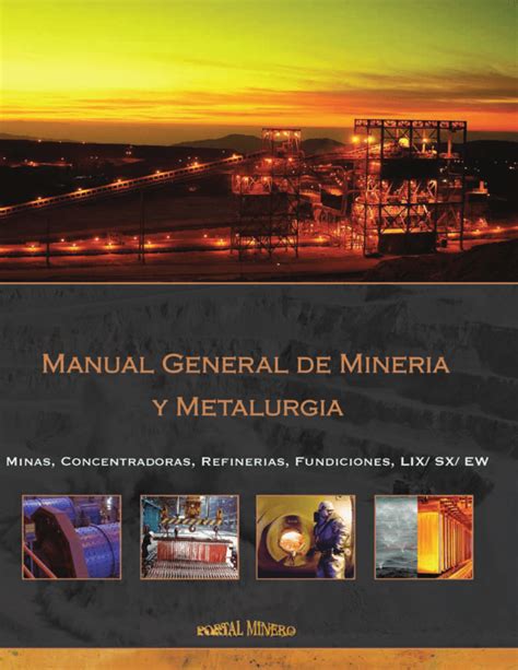 Manual general de miner a y metalurgia gratis. - Tonband und seine stellung im recht.