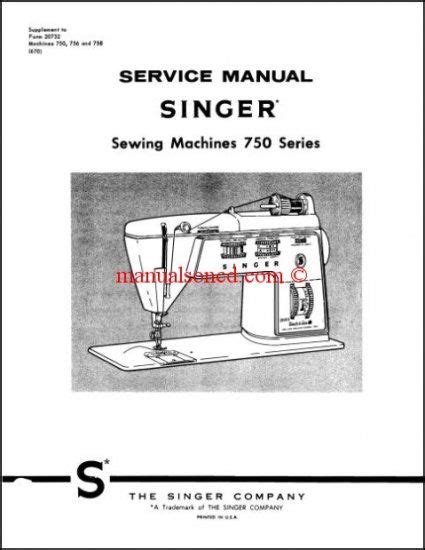 Manual guide singer sewin machine model 750. - A handbook for my lover by rosalyn dmello.