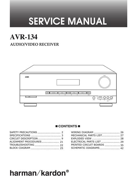 Manual harman kardon avr 134 user manual. - Eric owen moss construction manual 1988 2008.
