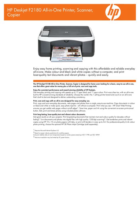 Manual instrucciones impresora hp deskjet f2180. - Guidelines for chiropractic quality assurance and practice parameters proceedings of the mercy center consensus.