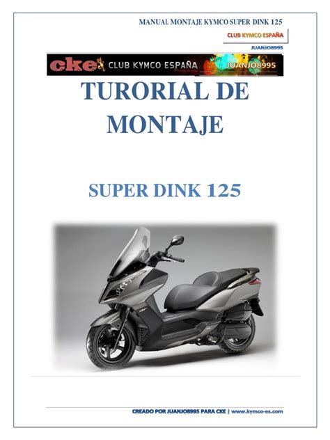 Manual instrucciones kymco super dink 125. - Perfect zone thermostat operating instructions manual.