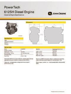 Manual john deere 6125h industrial diesel engine. - Estudios sobre la frontera colonial pampeana.