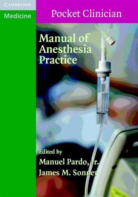 Manual of anesthesia practice by manuel pardo. - Beitr©þge zur geschichte und statistik der offenen und antiseptischen wundbehandlung.