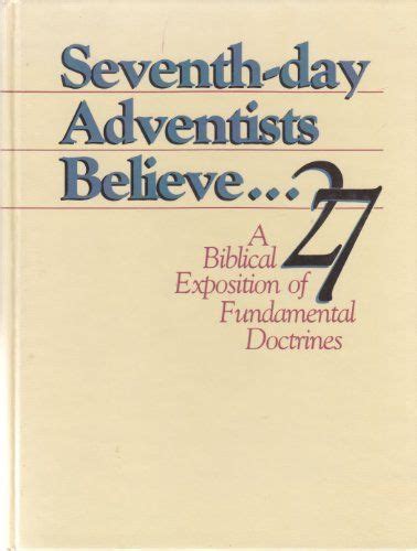 Manual of bible doctrines seventh day adventist. - Verschulden und kausalität bei obliegenheitsverletzungen im versicherungsvertragsrecht.