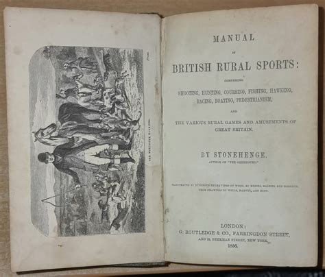 Manual of british rural sports by stonehenge by john henry walsh. - Little brown compact handbook 6th edition.