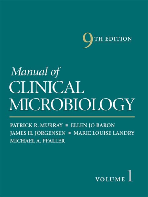 Manual of clinical microbiology 9th ed. - O labirinto enunciativo em memorial de aires.