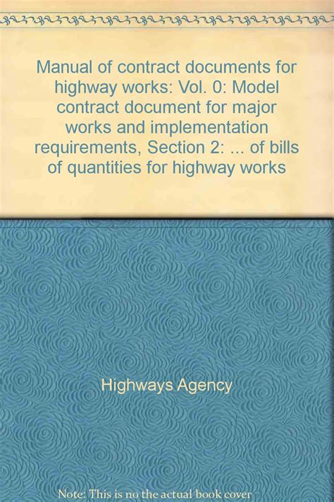 Manual of contract documents for highway works vol 4 bills of quantities for highway works. - Commercial law 2012 lpc guide blackstone legal practice course guide.