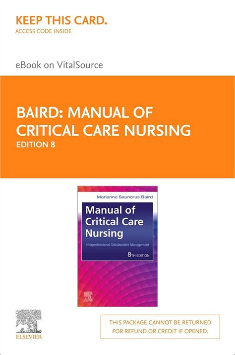 Manual of critical care nursing elsevier ebook on vitalsource retail access card nursing interventions and. - Équations aux dérivées partielles evans solutions manuel.