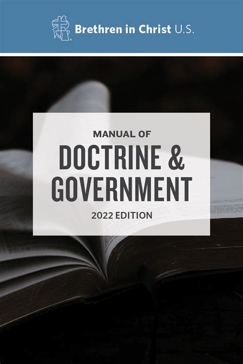 Manual of doctrine and government of the brethren in christ. - Baixar livros evangelicos gratis da cpad.
