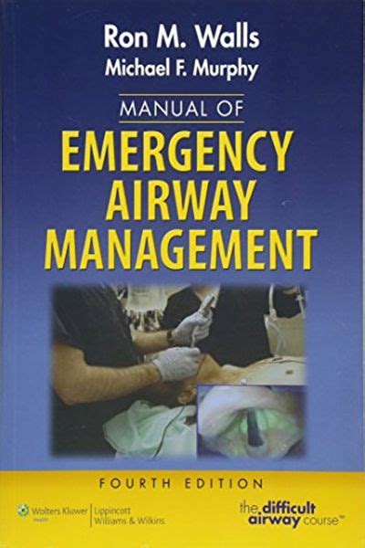 Manual of emergency airway management manual of emergency airway management. - L' analyse d'erreurs, accès aux stratégies d'apprentissage.