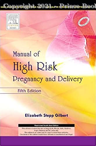 Manual of high risk pregnancy and delivery 5e. - 2001 dodge dakota parts owners manual.