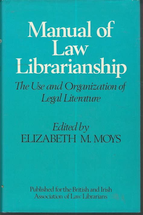 Manual of law librarianship by elizabeth m moys. - Repair manual samsung sf 5500 5600 fax machine.