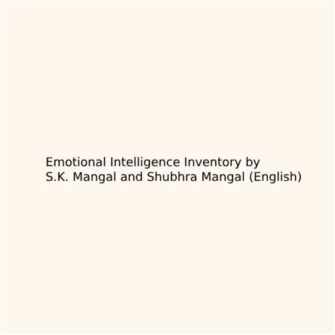 Manual of mangal emotional intelligence inventory. - Hp color laserjet 2550n manual download.
