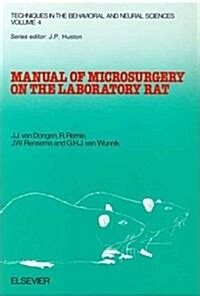 Manual of microsurgery on the laboratory rat part 1 general information and experimental techniques techniques. - The sage handbook of human resource management.