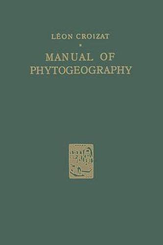 Manual of phytogeography by l on croizat. - Passap vario knitting machine instruction manual.