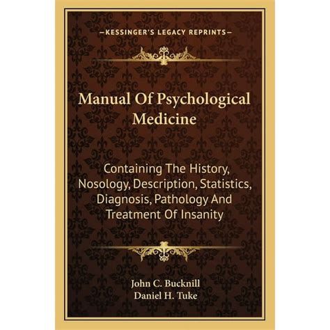 Manual of psychological medicine containing the history nosology description statistics. - Three volume set audi 100 200 official factory repair manual 1989 1990 1991 including 100 q.
