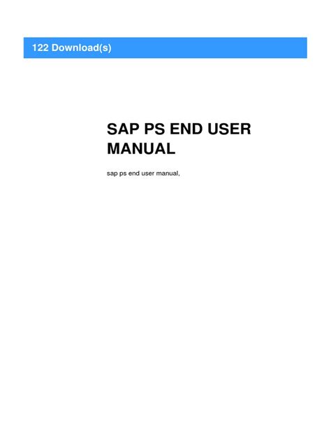 Manual of sap ps for end user. - Fisket på kråkö och vid hälsingekusten under 1900-talet..