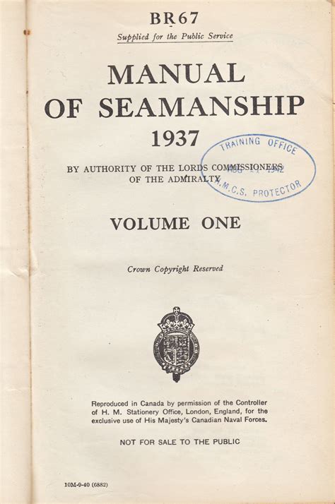 Manual of seamanship by great britain admiralty. - Dinámica terrestre y sus fenómenos inherentes.
